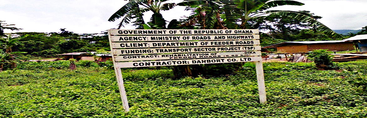 Placement of Contract Sign Board