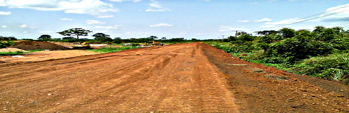 Spreading of material for compaction